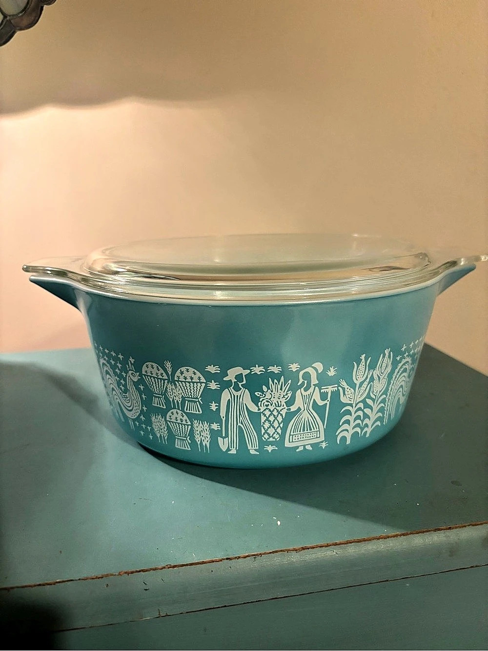 Pyrex Butterprint 2.5 Qt Casserole Dish 2.5 Qt Blue & White Casserole Dish with